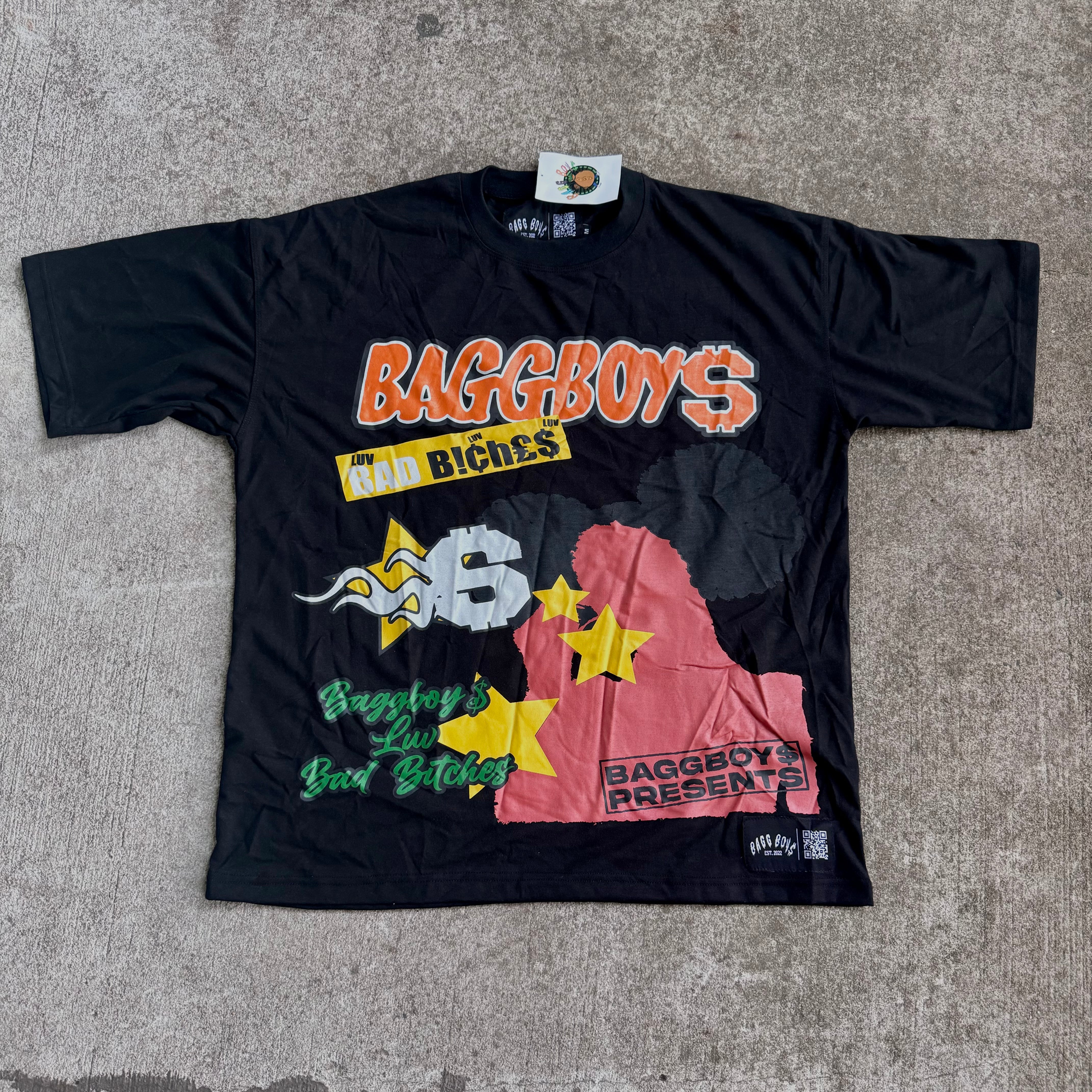 Baggboy$ “LUV” Tee (Black)